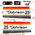 Johnson 1977 25hp Decals