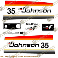 Johnson 1977 Outboard Decal Kit (Multiple Sizes Available)