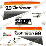 Johnson 1977 Outboard Decal Kit (Multiple Sizes Available)