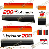 Johnson 1979 200hp V6 Decals