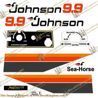 Johnson 1979 9.9hp Decals
