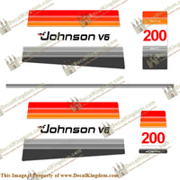 Johnson 1980 200hp Decals