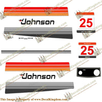 Johnson 1980 25hp Electric Decals