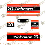 Johnson 1981 20hp Decals