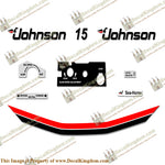 Johnson 1983 15hp Decals