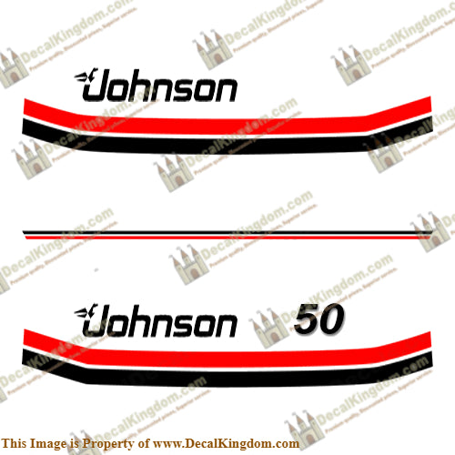 Johnson 1983 50hp Decals