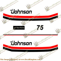 Johnson 1983 75hp Decals