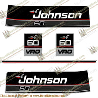 Johnson 1989 - 1990 60hp VRO Decals
