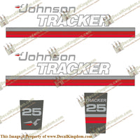 Johnson 1989 - 1990 Tracker 25hp Decal Kit