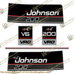 Johnson 1989 200hp VRO Decals
