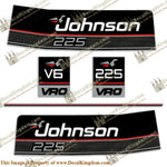 Johnson 1989 225hp VRO Decals