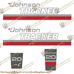 Johnson 1989 Tracker 20hp Decal Kit