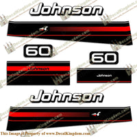 Johnson 1996 60hp Decal Kit