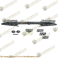 Johnson 200-250 OceanPro Decals - Wrap Around - Boat Decals from DecalKingdom Johnson 200-250 OceanPro Decals - Wrap Around outboard decal Johnson 200-250 OceanPro Decals - Wrap Around vintage decals