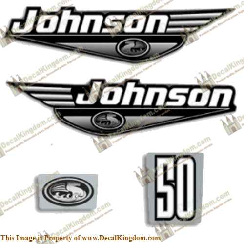 Johnson 2000 50hp Decals