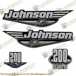 Johnson 200hp OceanPro Decals - 1999 (Black)
