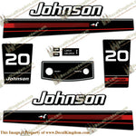 Johnson 20hp Decals - 1995 - 1996