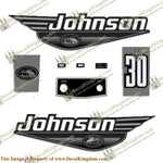 Johnson 30hp Decals - 1999 - 2000 - Black