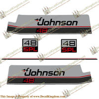 Johnson 48hp SPL Decal Kit 1987-1988