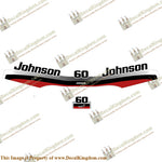 Johnson 60hp Decal Kit - 1997 - 1998