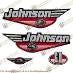 Johnson 6.0hp Decals (Red) - 2000