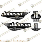 Johnson 70hp OceanPro Decals - Black