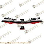 Johnson 75hp Decal Kit - 1997 - 1998