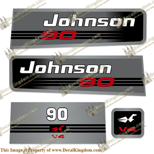 Johnson 90hp V4 Decals