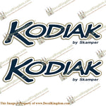 Kodiak by Scamper RV Decals