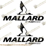 Mallard by Fleetwood RV Decals (Set of 2) - Any Color!