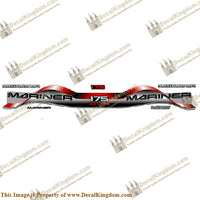 Mariner 175hp 2.5 Decal Kit - Red - Boat Decals from DecalKingdom Mariner 175hp 2.5 Decal Kit - Red outboard decal Mariner 175hp 2.5 Decal Kit - Red vintage decals