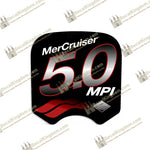 Mercruiser 5.0 MPi Decal - Boat Decals from DecalKingdom Mercruiser 5.0 MPi Decal outboard decal Mercruiser 5.0 MPi Decal vintage decals