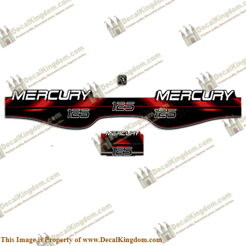 Mercury 125hp Decal Kit 1998 - 1999