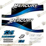 Mercury 135hp EFI/Optimax Decal Kit (Blue) - Boat Decals from DecalKingdom Mercury 135hp EFI/Optimax Decal Kit (Blue) outboard decal Mercury 135hp EFI/Optimax Decal Kit (Blue) vintage decals
