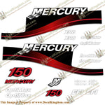 Mercury 150hp Decal Kit - 1999-2004 (Red) All Models Available - Boat Decals from DecalKingdom Mercury 150hp Decal Kit - 1999-2004 (Red) All Models Available outboard decal Mercury 150hp Decal Kit - 1999-2004 (Red) All Models Available vintage decals