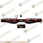 Mercury 150hp EFI Decals - 1994 - 1998 (Red)