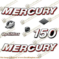 Mercury 150hp "Optimax" Decals - 2006