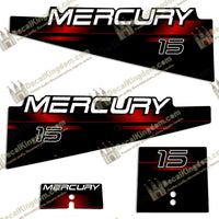 Mercury 15hp Decal Kit - 1994 - 1998