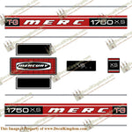 Mercury 175 HP 1750 XS v6 1976-1978 - Boat Decals from DecalKingdom Mercury 175 HP 1750 XS v6 1976-1978 outboard decal Mercury 175 HP 1750 XS v6 1976-1978 vintage decals