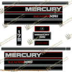 Mercury 175hp BlackMax Decal Kit - 1995