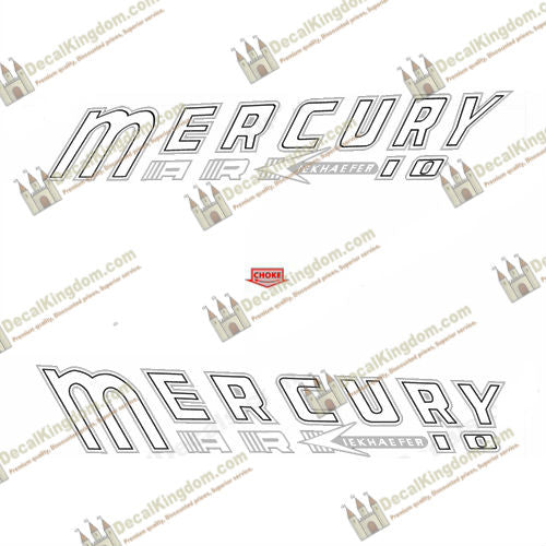 Mercury 1957 10HP Mark 10 Outboard Engine Decals - Boat Decals from DecalKingdom Mercury 1957 10HP Mark 10 Outboard Engine Decals outboard decal Mercury 1957 10HP Mark 10 Outboard Engine Decals vintage decals