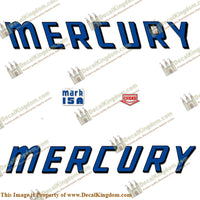 Mercury 1959 Mark 15A Decals - Boat Decals from DecalKingdom Mercury 1959 Mark 15A Decals outboard decal Mercury 1959 Mark 15A Decals vintage decals
