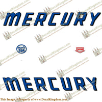 Mercury 1959 Mark 28A Blue Decals - Boat Decals from DecalKingdom Mercury 1959 Mark 28A Blue Decals outboard decal Mercury 1959 Mark 28A Blue Decals vintage decals