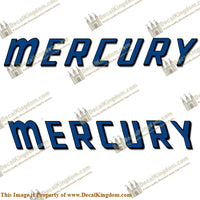 Mercury 1959 Mark 55A Decals - Boat Decals from DecalKingdom Mercury 1959 Mark 55A Decals outboard decal Mercury 1959 Mark 55A Decals vintage decals