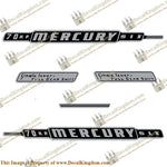 Mercury 1962 70HP Outboard Engine Decals
