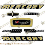 Mercury 1965 100HP Outboard Engine Decals - Boat Decals from DecalKingdom Mercury 1965 100HP Outboard Engine Decals outboard decal Mercury 1965 100HP Outboard Engine Decals vintage decals