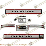 Mercury 1967 20HP Outboard Engine Decals