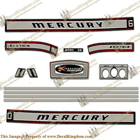 Mercury 1967 6HP Outboard Engine Decals