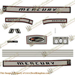 Mercury 1967 9.8HP Outboard Engine Decals