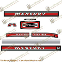 Mercury 1968 35HP Outboard Engine Decals